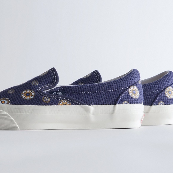 Kith navy blazer canvas vans vault slip ons size 11 - Picture 7 of 13